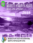 Kecamatan Singkawang Selatan Dalam Angka 2011